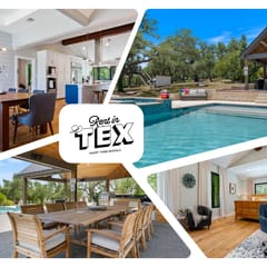 5BR Hill Country Pool Retreat • Fire Pit Sleeps 12