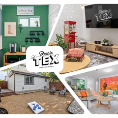Sleeps 8 Modern 3BR Leander | Coffee Bar & Yard