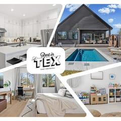 South Austin Pool & Sauna 4BR w/Firepit & Playroom