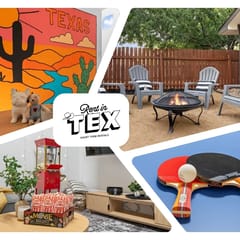 Sleeps 8 Modern 3BR Leander | Coffee Bar & Yard
