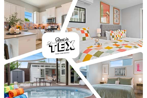 3BR Austin Escape | Private Cowboy Pool & Casita - Imagem 1