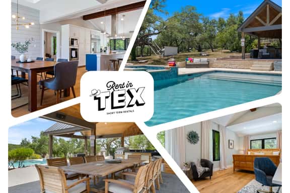 5BR Hill Country Pool Retreat • Fire Pit Sleeps 12 - Image 1
