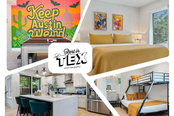 Spacious 5BR Central Austin Home w/Pool table, Sleeps 13 - Image 1