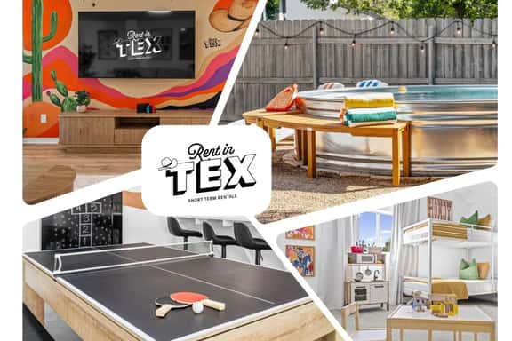 Modern 3BR Home w/ Cowboy Pool + Game Table - Image 1